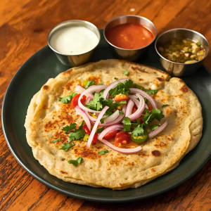 Vegetable uttapam