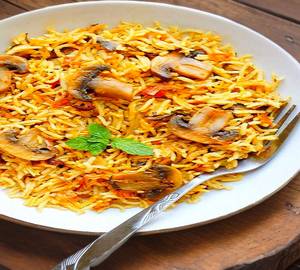 Mushroom pulao