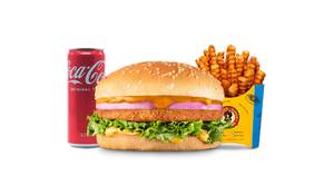 Amritsari Murgh Makhani Burger Combo.