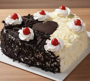 Dual Forest Heart Cake