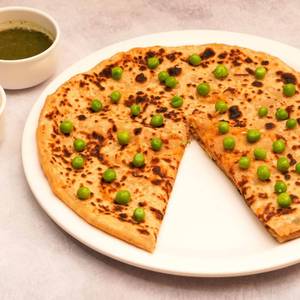 Aloo Green Peas Paratha