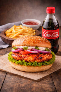 Make Your Own Burger Meal (non-veg)