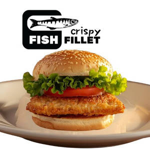 Crispy Fish Fillet Burger