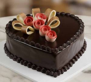 Chocolate Heart Cake