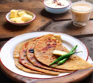 Namak Mirch Paratha Tawa