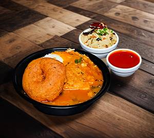 Single Idli Single Vada Sambar