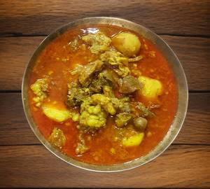 Beef chukka with gravy