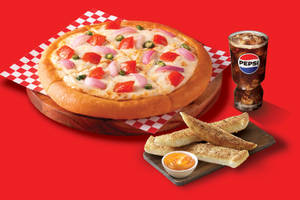 3in1 Combo : Chatpata Tomato, Onion & Chilli Pizza