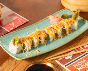 Asparagus Tempura California Roll