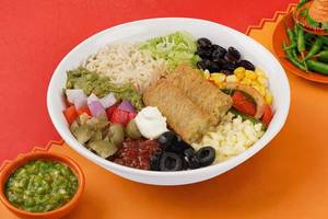 Crispy Veggie Fiesta Burrito Bowl