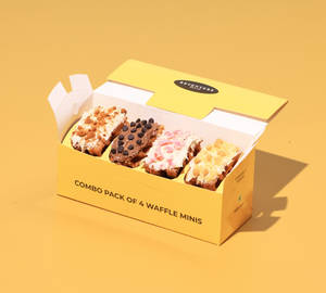 Assorted Mini Waffles [Pack of 4]
