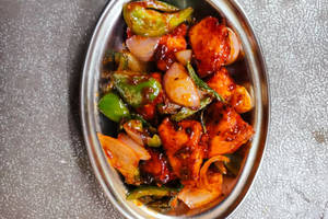 Chilli Paneer Dry [6 Pieces]