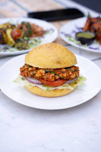 Chicken Tikka Burger