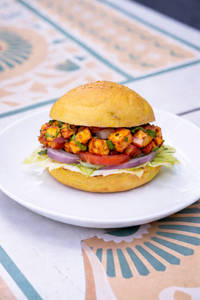 Paneer Tikka Burger