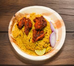 Chicken Kebab Donne Biryani