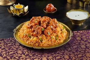 Junoon-e-Andhra Murgh Biryani (Serves 1).