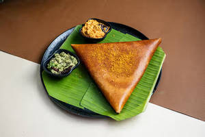 Ghee Pudi Plain  Dosa