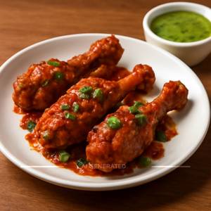 Chilli Chicken Bone (4 Pcs)