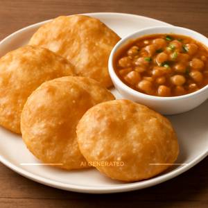 Chole Puri(4pc)