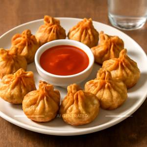 Veg Fried Wantons (12 Pcs)