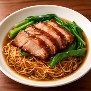Roast Pork Pan Fried Noodle