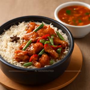 Chicken Korean Pot Rice 