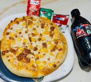 Cheese Corn Pizza + Cold 250 Ml