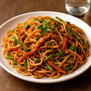 Veg Chilly Garlic Noodles