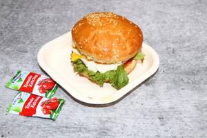 Cheese corn burger