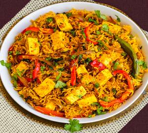 Paneer biryani