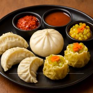 Veg Steam Dim Sum Platter