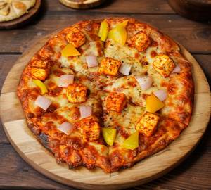Paneer barbeque pizza wust try