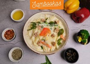 Chicken Cheesy Sauce Pasta