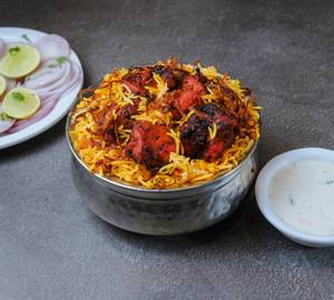 Chicken Tikka Biryani [750 Ml, Serves 1-2]
