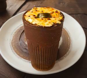 Cheese loaded kulhad pizza must try o