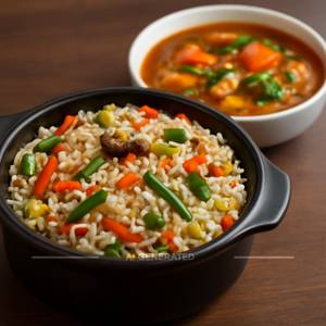 Veg Korean Pot Rice