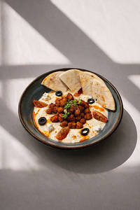 Loaded Hummus Pita