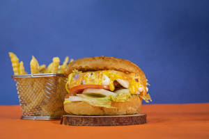 Combo Cheese American Mustard Burger