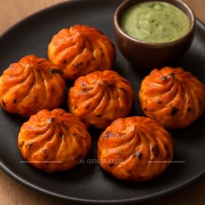Tandoori Paneer Momos (6pcs)