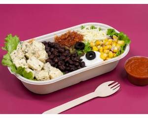 Mexican Herbed Paneer Burrito Bowl