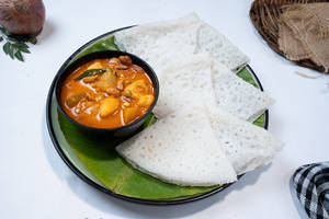 Neer Dosa + Veg Curry Combo