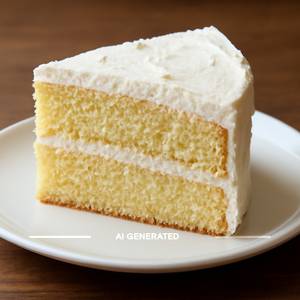 Vanilla Sponge Cake                                                     