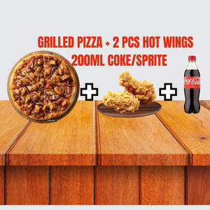 7' Grilled Chicken Pizza Combo