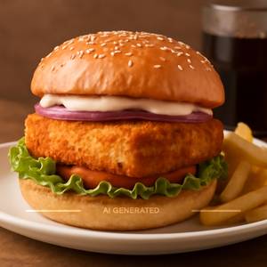 Crispy Paneer Burger