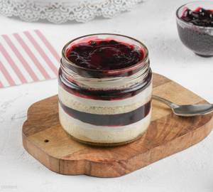 Blueberry Jar Cake
