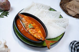 Neerdosa (3) + Fish Curry