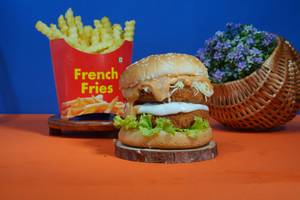 Combo Cheese Special Double Tikki Burger