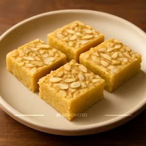 Badam barfi (mamra)                                                   