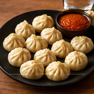 Chicken Steamed Wantons ( 12 Pcs)