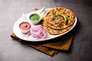 Aloo Pyaz Paratha